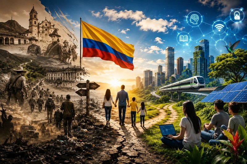 Colombia: Historia de una Nación Rica que Aprendió a Vivir Pobre ia colombia